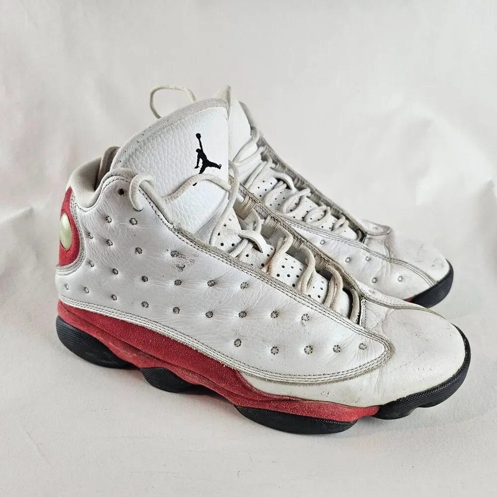 Nike Air Jordan 13 Retro OG Chicago 2017 Mens 8.5 White Red Black Basketball